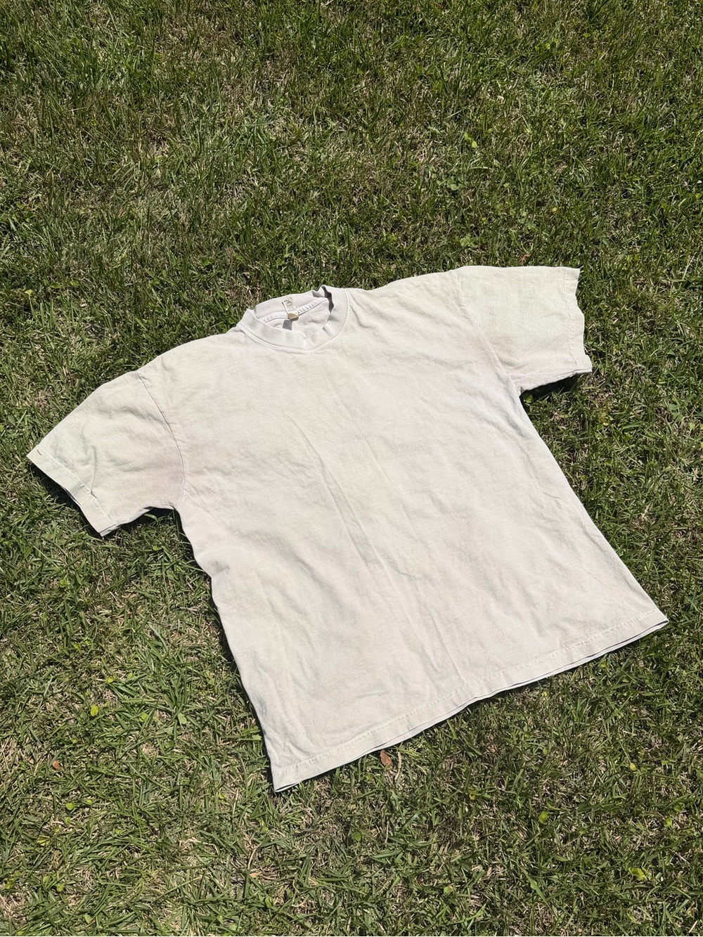 Cream Crewneck T-Shirt